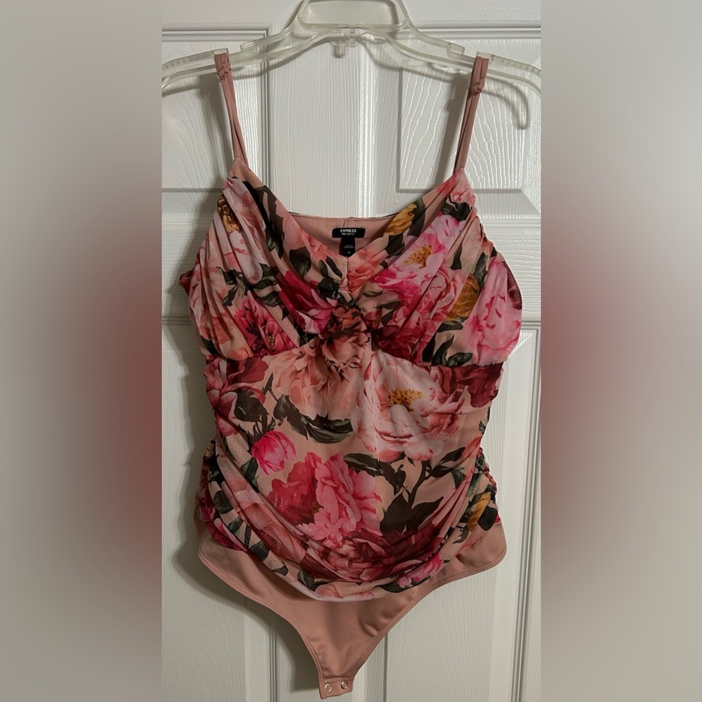 Express Floral Bodysuit